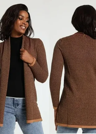 Подовжений фірмовий кардиган/ м/ brend zara