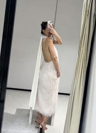 Вечірня коктейльна сукня zw zara, sm