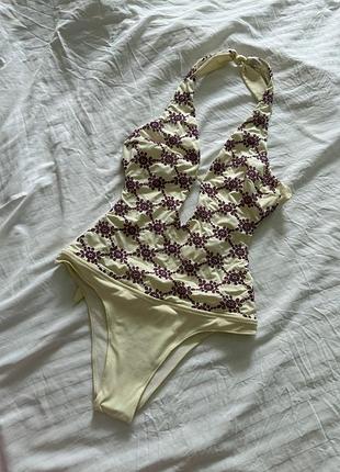 Купальник з вишивкою miss bikini