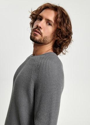 Чоловіча джемпер "waffle" сірий