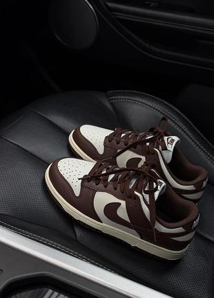 Nike dunk low brown premium 3