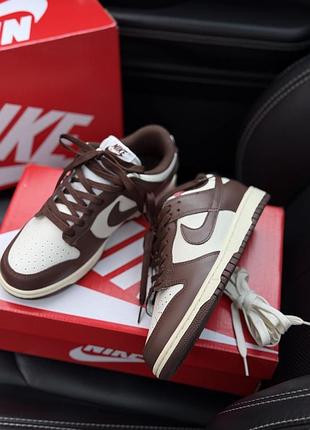 Nike dunk low brown premium 5