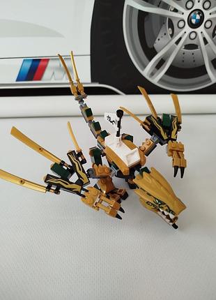 Конструктор лего нинзяго 70666 lego ninjago золотой дракон. оригинал.