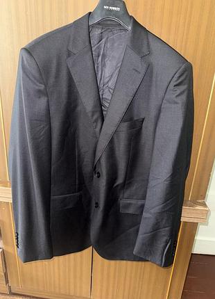 Піджак loro piana чоловічий сірий розмір xl-xxl вовна