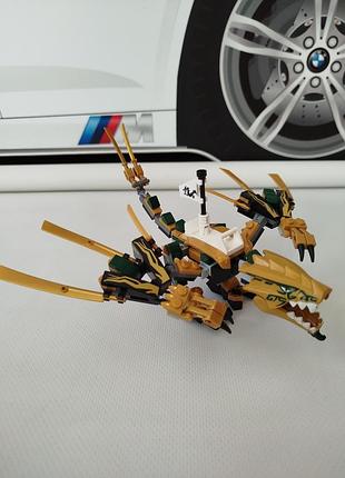 Конструктор лего нинзяго 70666 lego ninjago золотой дракон