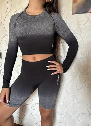 Спортивний костюм для залу спорту gymshark s