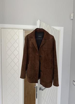 Нова куртка замшева massimo dutti