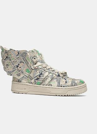 Кросівки чоловічі adidas x jeremy scott forum money high високі спортивні