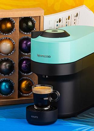 Кавомашина nespresso vertuo pop aqua mint з україни — відправка сьогодні