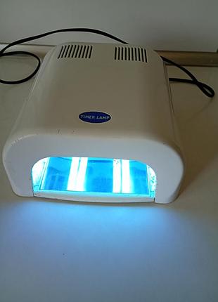 Уф лампа для манікюру uv timer lamp ультрафиолетовая лампа для маникюра