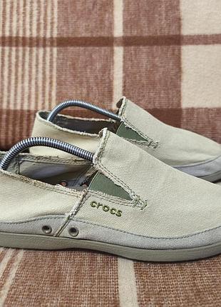 Мужские мокасины crocs
