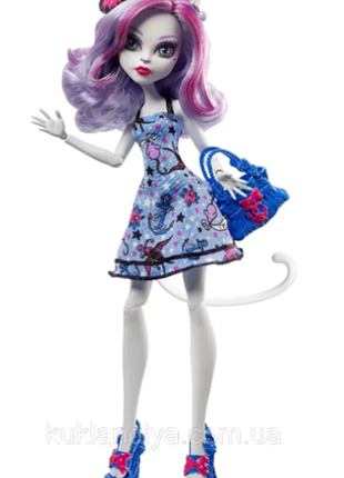 Кукла monster high катрин де мяу shriekwrecked shriek mates catrine demew