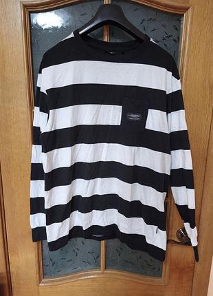 Cropp лонгслив в полоску р.xl 3