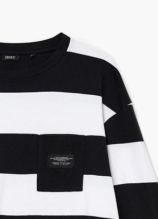 Cropp лонгслив в полоску р.xl 6