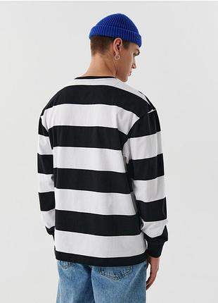 Cropp лонгслив в полоску р.xl 8