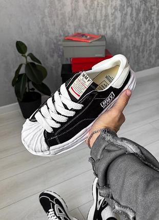 Maison mihara yasuhiro blakey og sole canvas low
