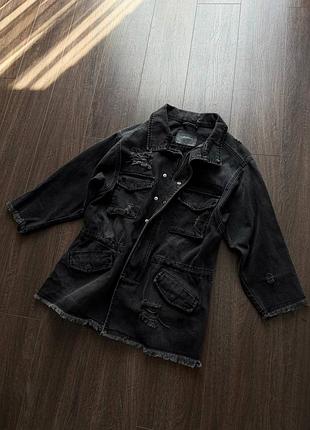 Джинсова куртка zara