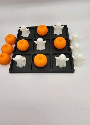 Настольная игра крестики нолики tic tac toe хелловин