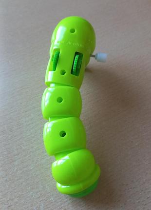 Механическая игрушка гусень, 15см 7
