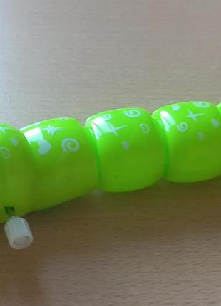 Механическая игрушка гусень, 15см 6
