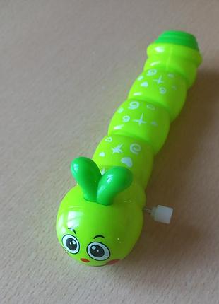 Механическая игрушка гусень, 15см 5