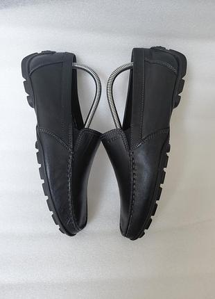 Кожаные мужские мокасины 40 р.