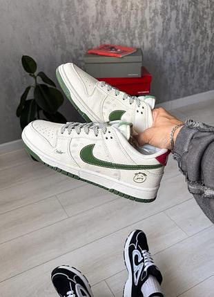 Nike sb dunk low white/green