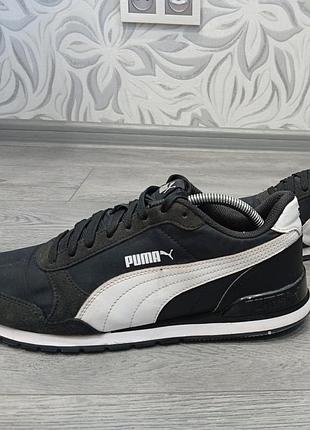 Оригинальные сникерсы puma st runner v2 nl 365278 01 черный