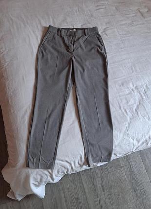 Женские брюки брюки серые h&amp;m