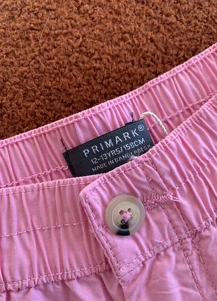 Шорти дівчачі primark рожеві 2