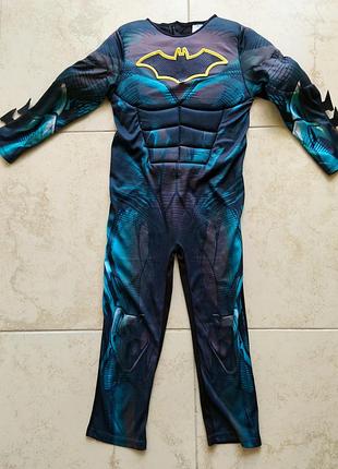 Детский игровой тематический карнавальный костюм batman🦇 5-6 лет 110-116 см