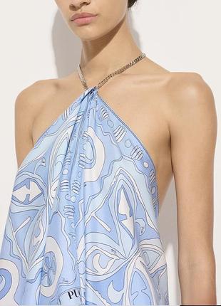 Top pucci 100% шовк