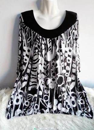 Чудова подрвжена блуза, р. 16/xxl