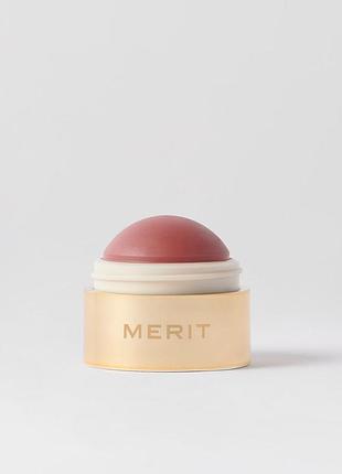 Полноразмерные румяна merit в оттенке chival