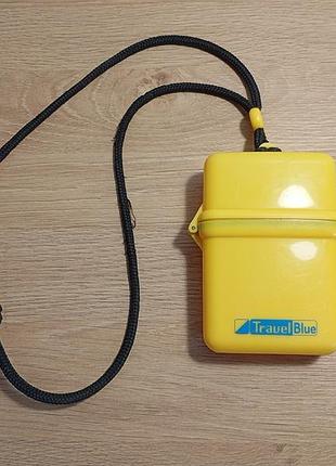 Герметичный мини-бокс для ценных вещей travel blue safe box