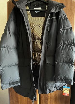 Чоловічий зимовий пуховик adidas l. новий з біркою