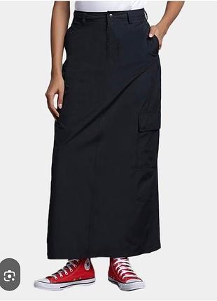 Длинная юбка в стиле карго р. s-xs