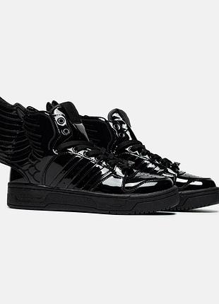 Adidas x jeremy scott forum  gloss black