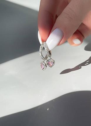 Серьги, женские серьги, серебряные серьги