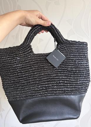Нова сумка massimo dutti соломʼяна плетена
