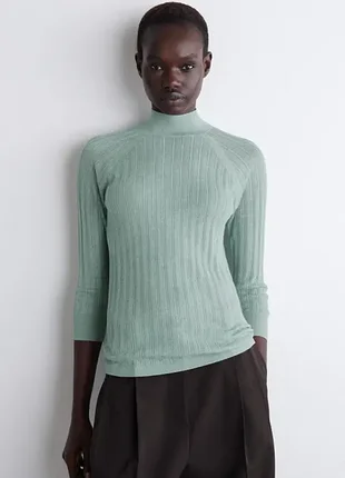 Топ женский cos sheer knitted silk top / l