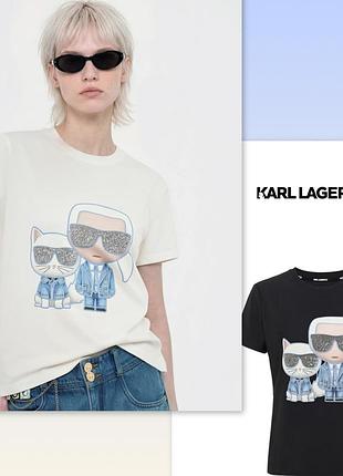 Жіноча футболка karl lagerfeld
