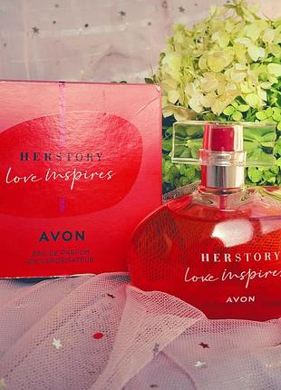 Her story love inspires avon