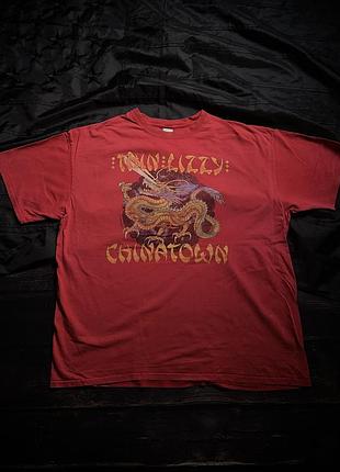 Thin lizzy "chinatown" vintage gildan t-shirt