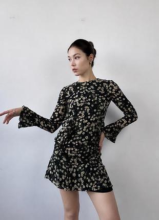 Сукня moschino cheap and chic silk floral daisy mini dress it 40 us 6 vintage