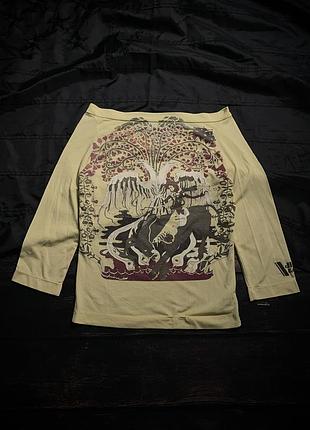 Archive 00s diesel "бандит" women fantasy graphic top