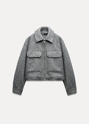 Бомбер zara