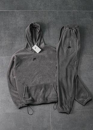Костюм графіт мікрофліс-пулар nike