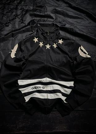 Limited very rare adidas originals ao trefoil track top stars jacket