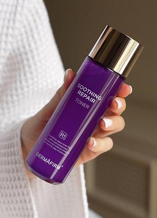 Заспокійливий тонер з екзосомами dermafirm soothing repair toner r4 150 мл